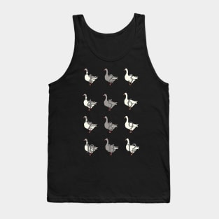 Numbered Geese Tank Top